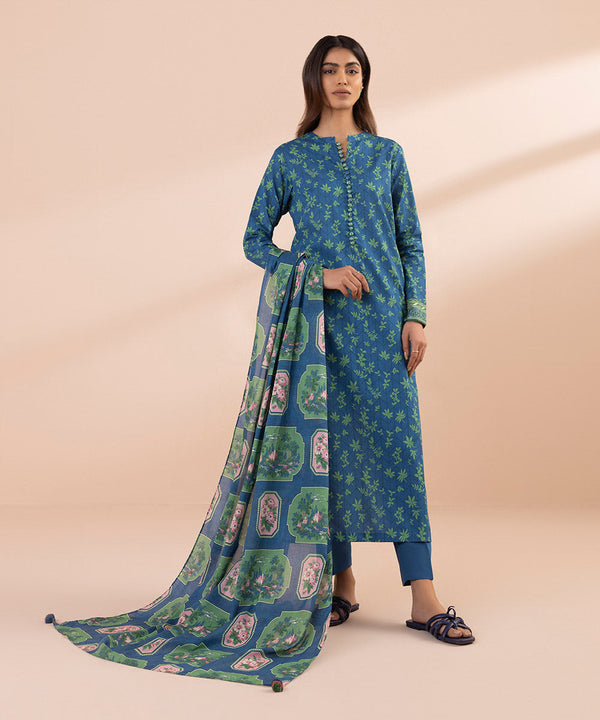 Sapphire - Digital Printed 3 Pieces - Lawn - Unstitched - 0U3PDY24D250