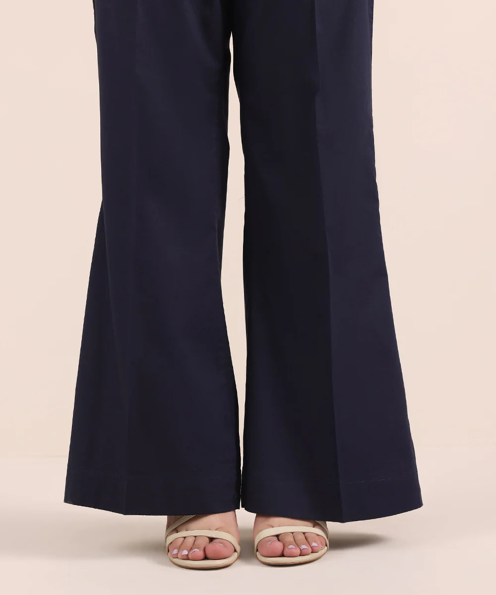 Bell Bottom Trousers for Women in Cotton - BBS01