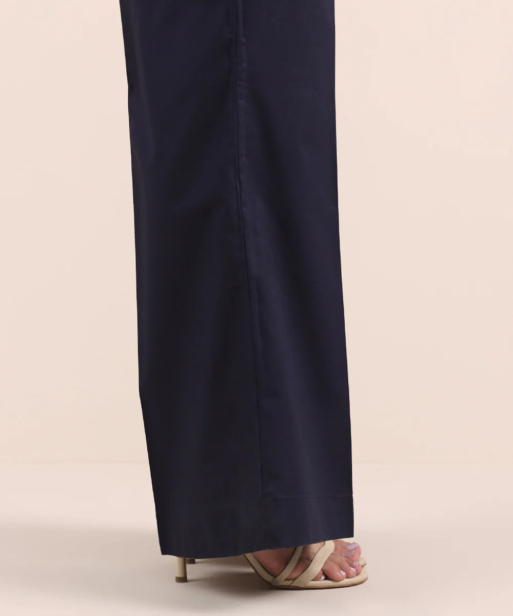 Bell Bottom Trousers for Women in Cotton - BBS01