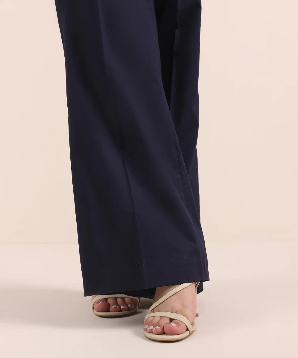 Bell Bottom Trousers for Women in Cotton - BBS01