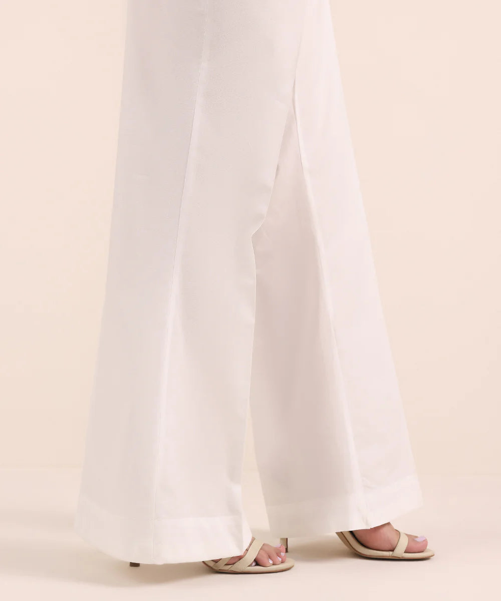 Bell Bottom Trousers for Women in Cotton - BBS01