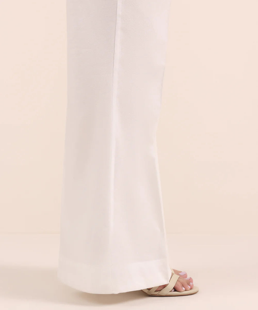 Bell Bottom Trousers for Women in Cotton - BBS01